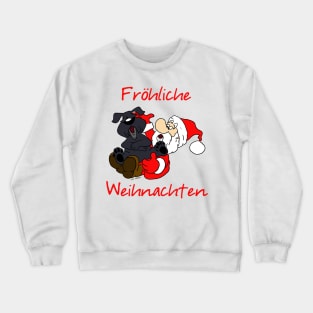 Merry Bouvier Christmas Crewneck Sweatshirt